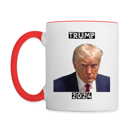 Trump 2024 Coffee Mug - white/red