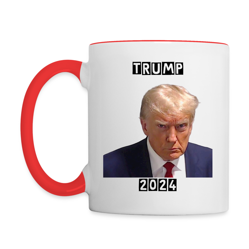 Trump 2024 Coffee Mug - white/red