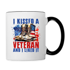 I Kissed A Veteran And I Liked It Coffee Mug