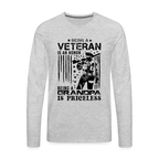 Veteran Grandpa Premium Long Sleeve T-Shirt