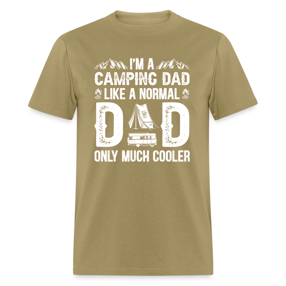 Camping Dad T-Shirt - khaki