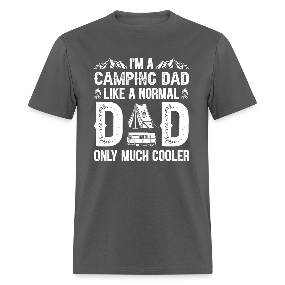 Camping Dad T-Shirt - charcoal