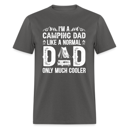 Camping Dad T-Shirt - charcoal