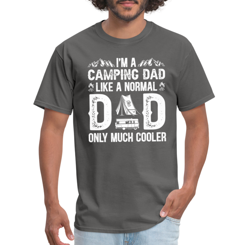 Camping Dad T-Shirt - charcoal