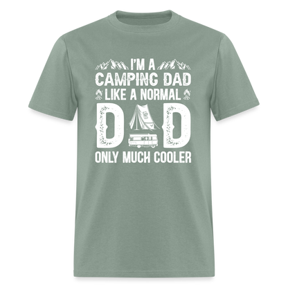 Camping Dad T-Shirt - sage