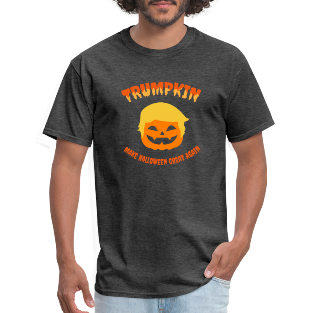 Trumpkin Make Halloween Great Again T-Shirt - heather black