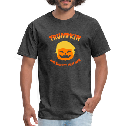 Trumpkin Make Halloween Great Again T-Shirt - heather black