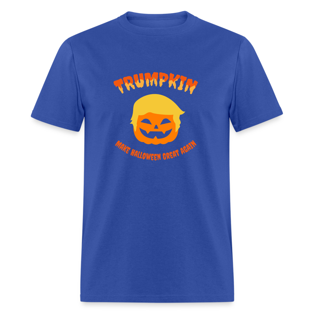 Trumpkin Make Halloween Great Again T-Shirt - royal blue