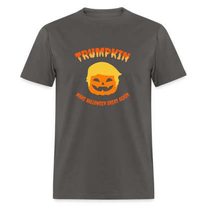 Trumpkin Make Halloween Great Again T-Shirt - charcoal