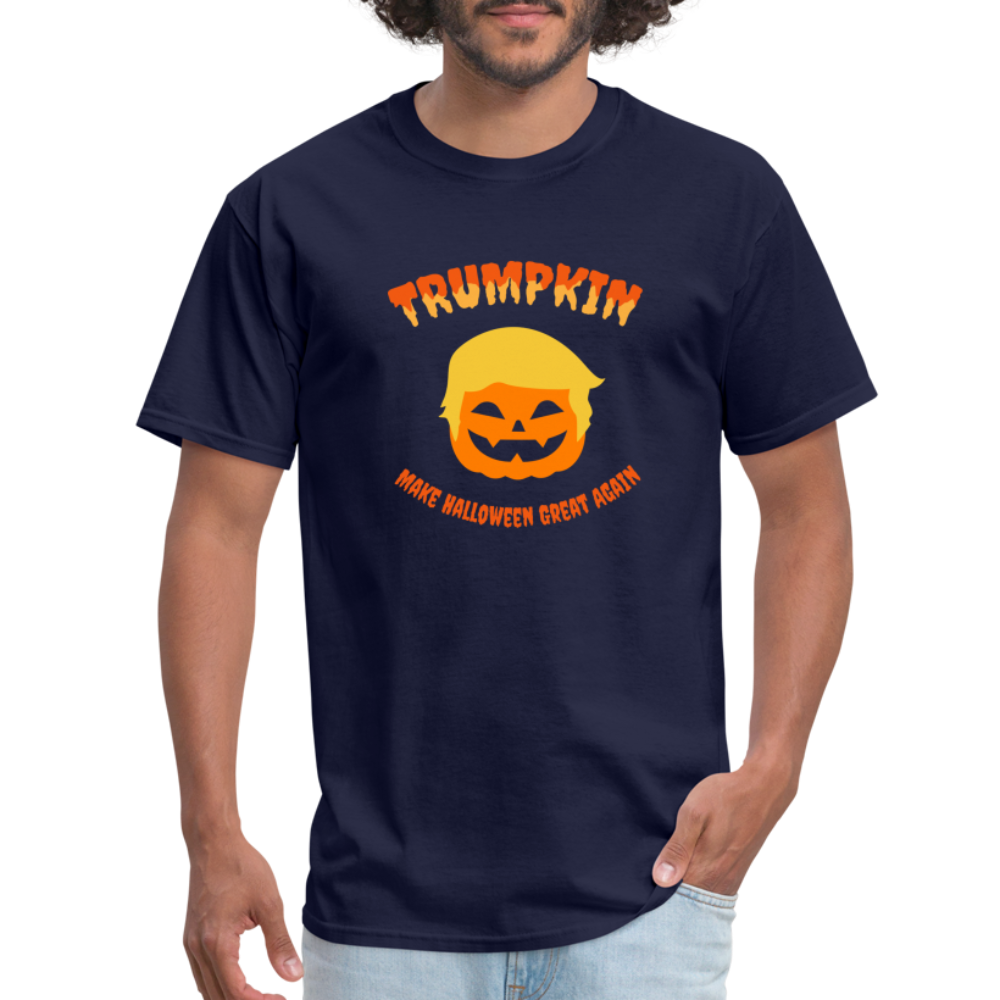 Trumpkin Make Halloween Great Again T-Shirt - navy