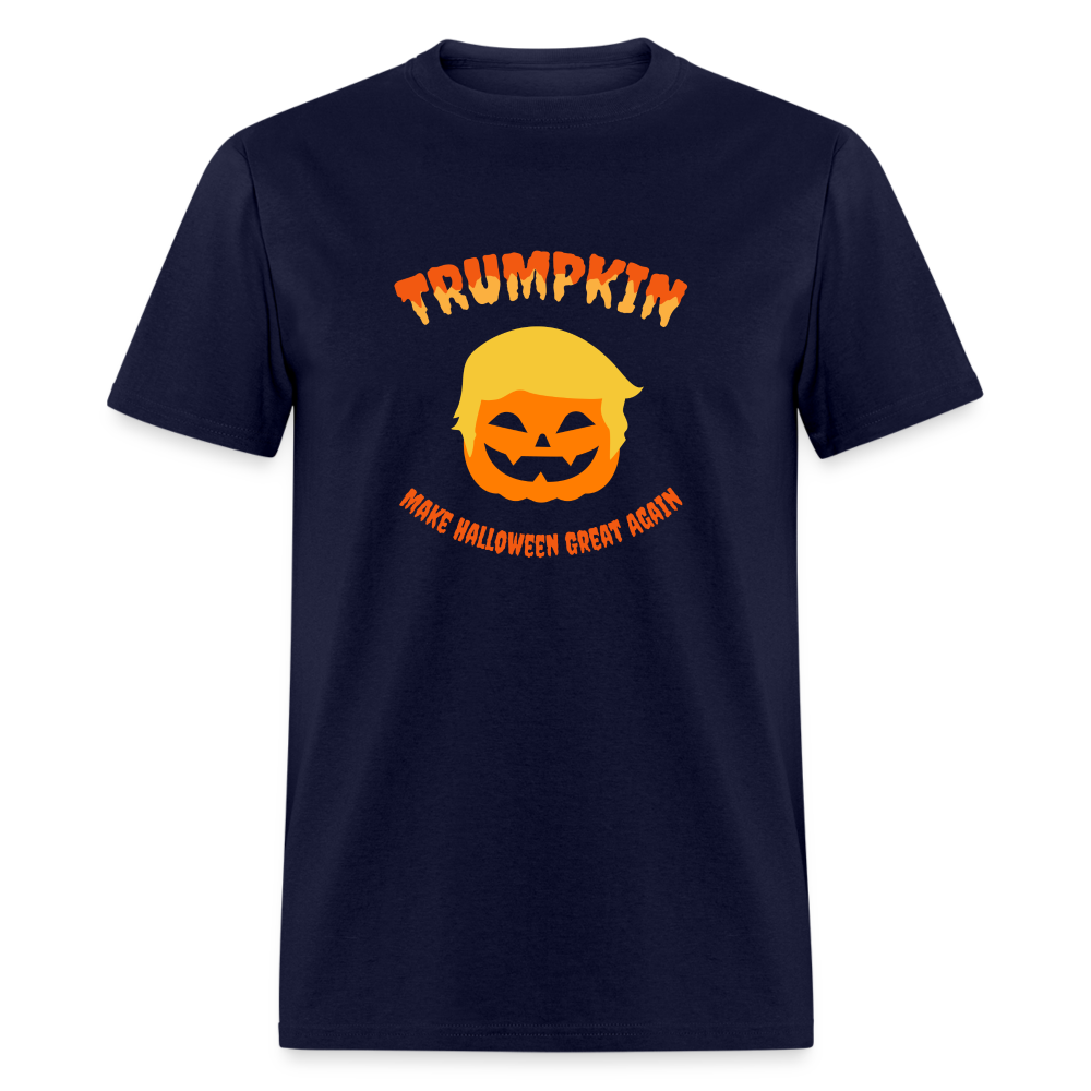 Trumpkin Make Halloween Great Again T-Shirt - navy