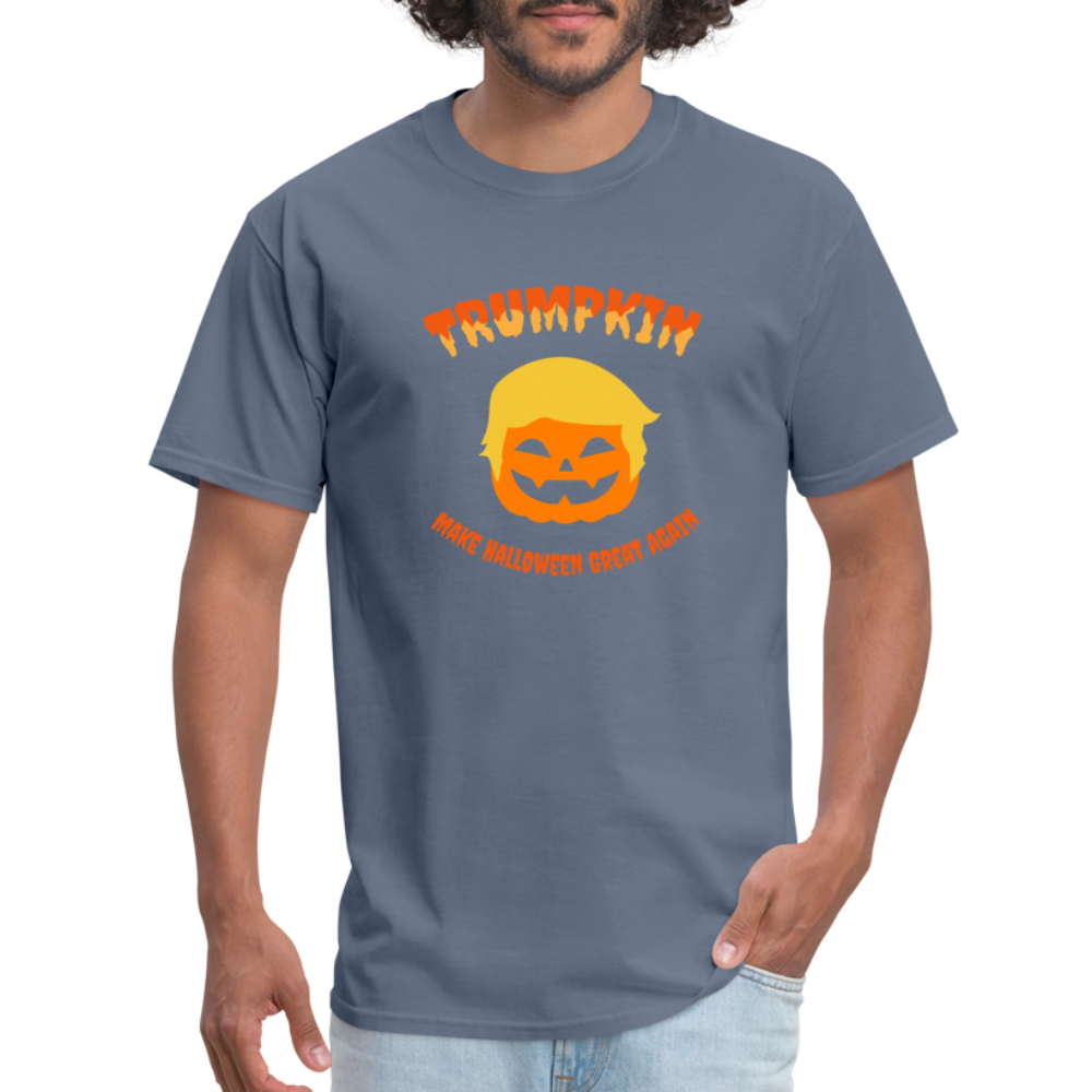 Trumpkin Make Halloween Great Again T-Shirt - denim