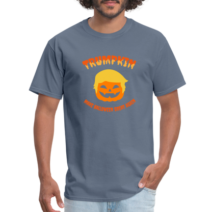 Trumpkin Make Halloween Great Again T-Shirt - denim