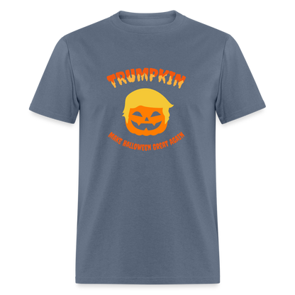 Trumpkin Make Halloween Great Again T-Shirt - denim