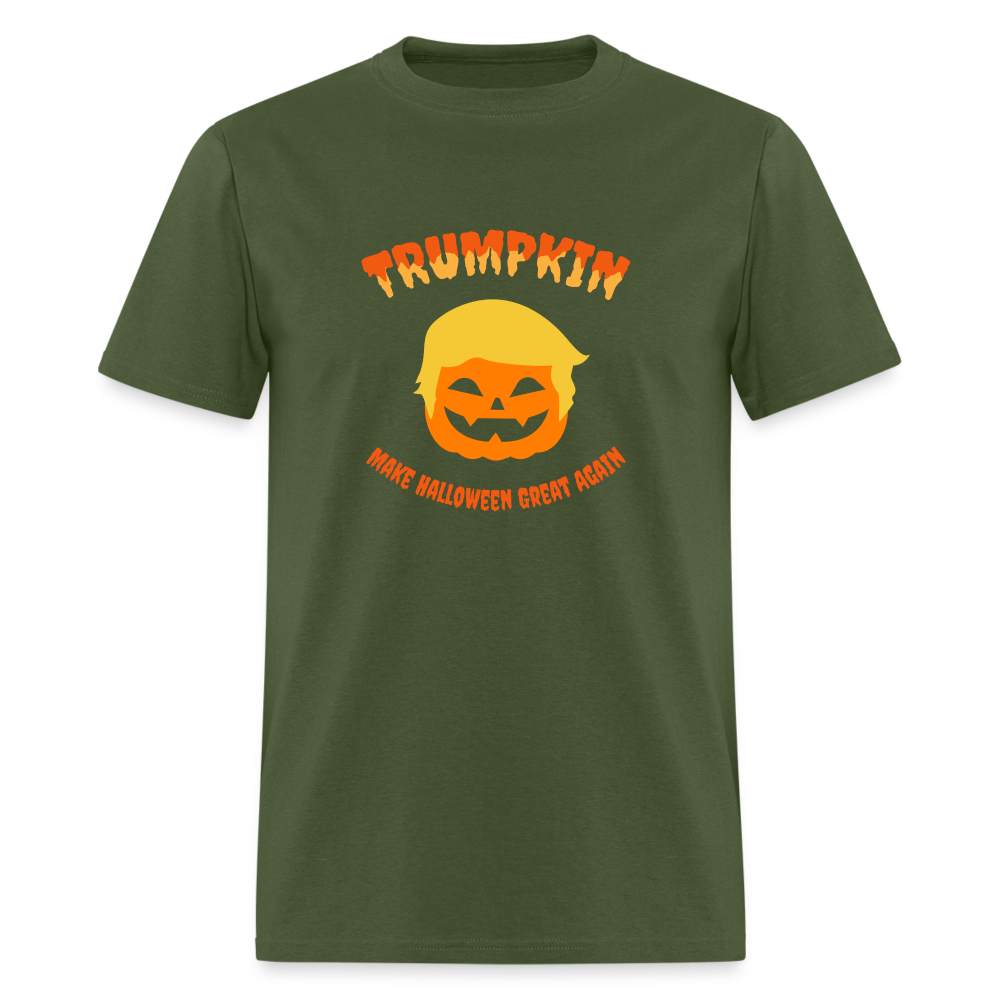 Trumpkin Make Halloween Great Again T-Shirt - military green