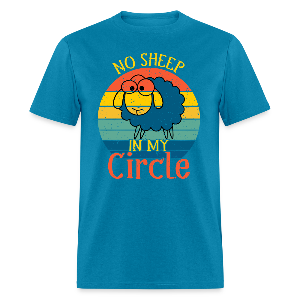 No Sheep In My Circle T-Shirt - turquoise