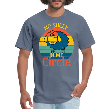 No Sheep In My Circle T-Shirt - denim