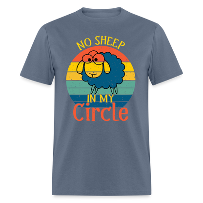 No Sheep In My Circle T-Shirt - denim