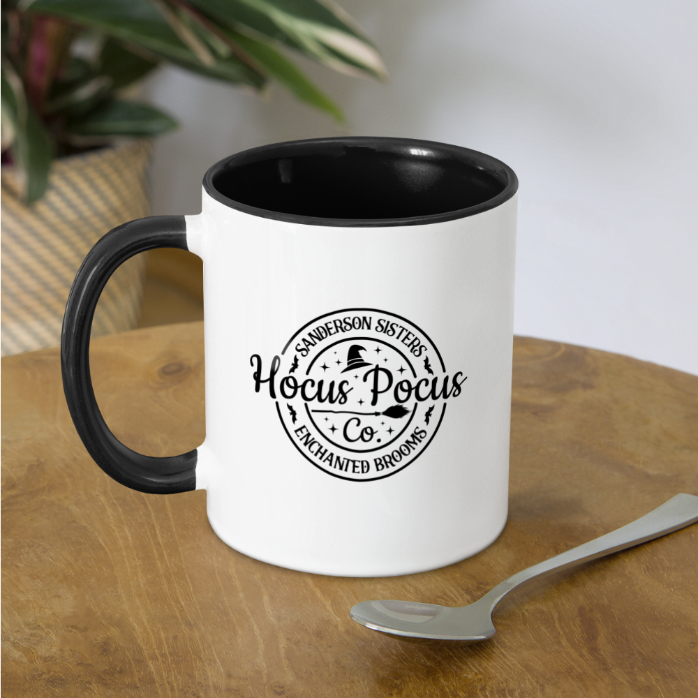 Sanderson Sisters Enchanted Brooms Hocus Pocus Coffee Mug - white/black