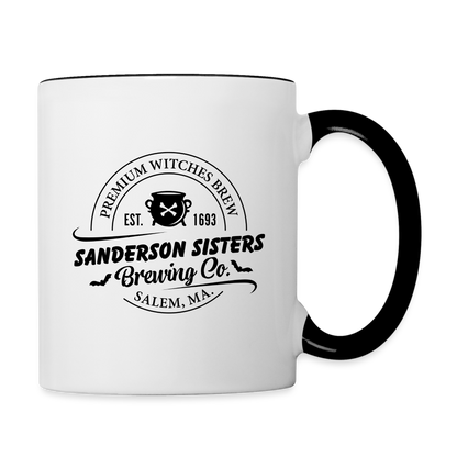 Sanderson Sisters Brewing Co Coffee Mug - white/black