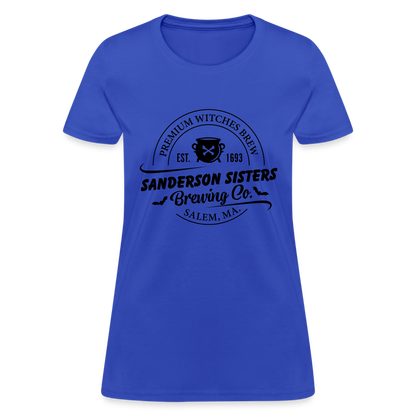 Sanderson Sisters Brewing : Women's T-Shirt - royal blue