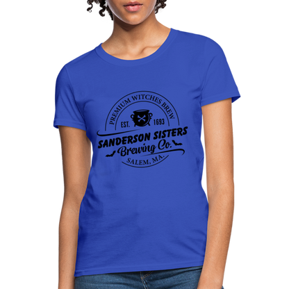 Sanderson Sisters Brewing : Women's T-Shirt - royal blue