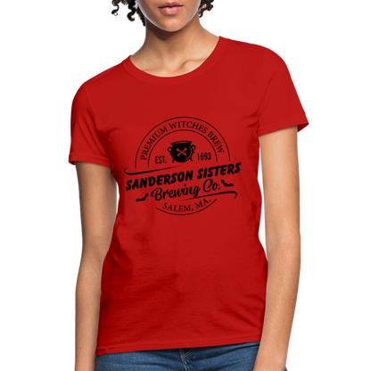 Sanderson Sisters Brewing : Women's T-Shirt - red