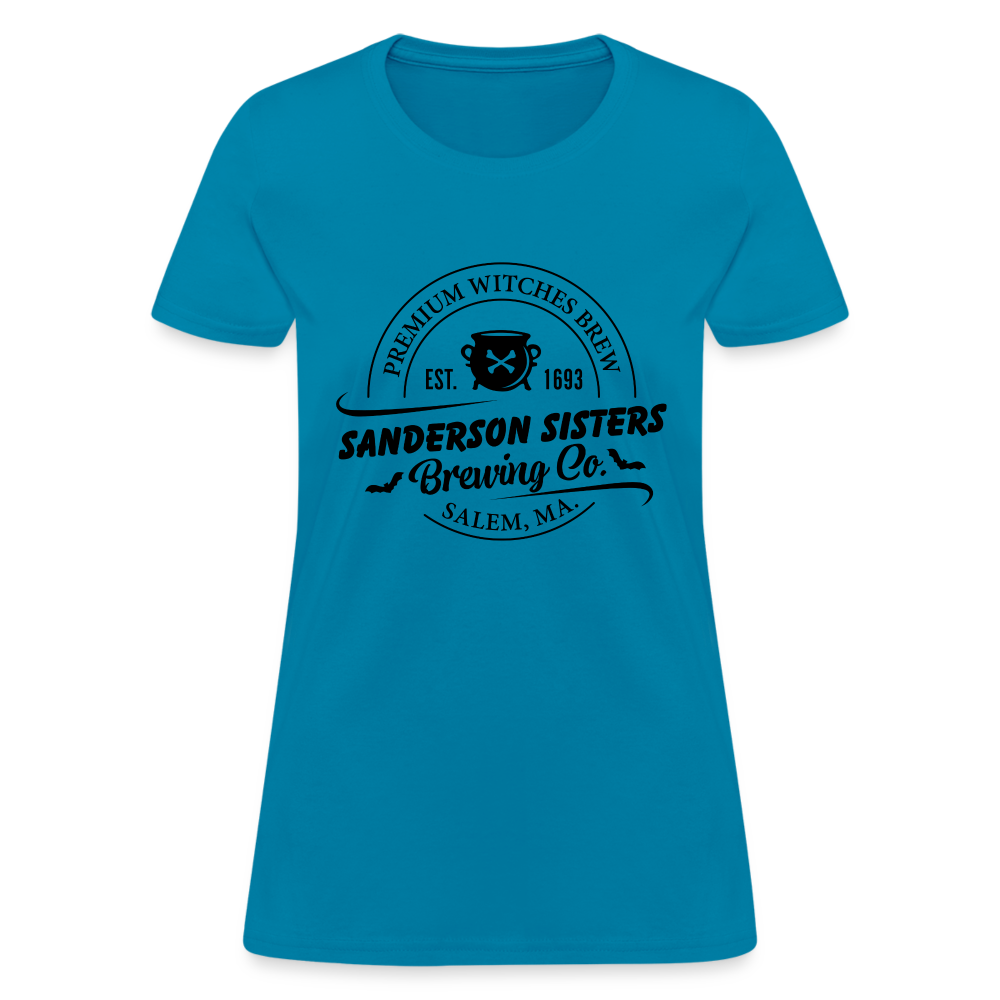 Sanderson Sisters Brewing : Women's T-Shirt - turquoise