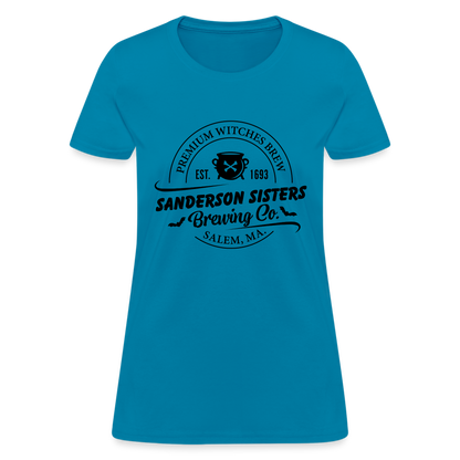 Sanderson Sisters Brewing : Women's T-Shirt - turquoise