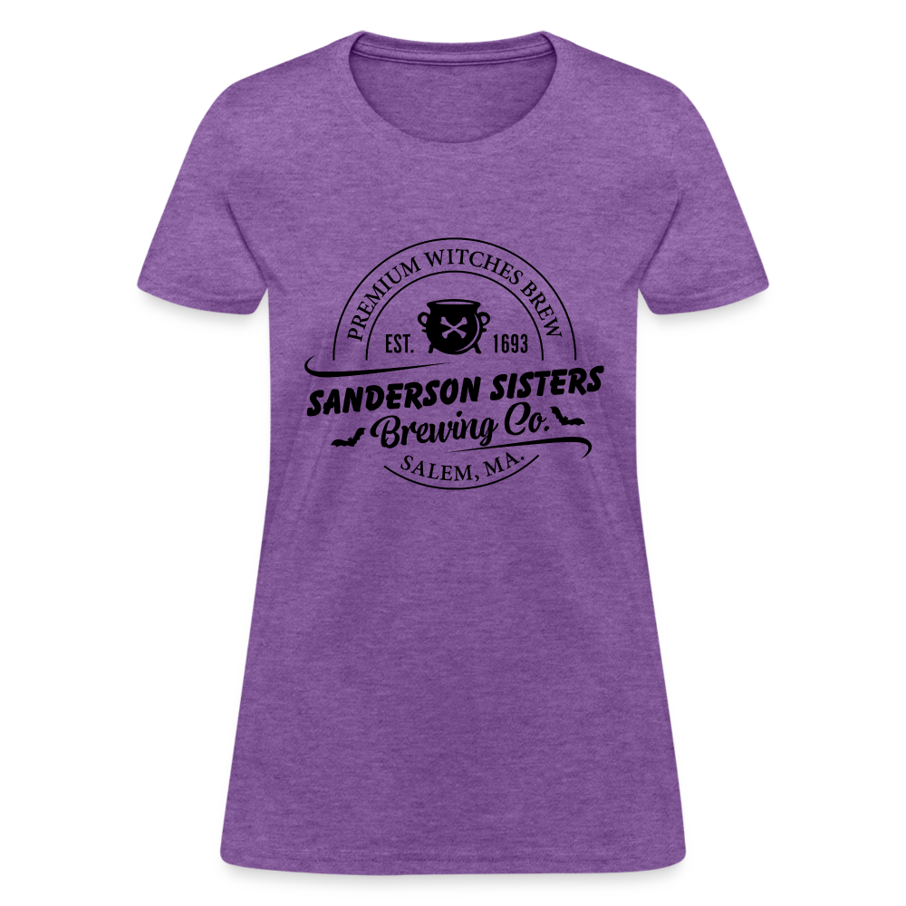 Sanderson Sisters Brewing : Women's T-Shirt - purple heather