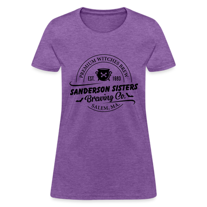 Sanderson Sisters Brewing : Women's T-Shirt - purple heather