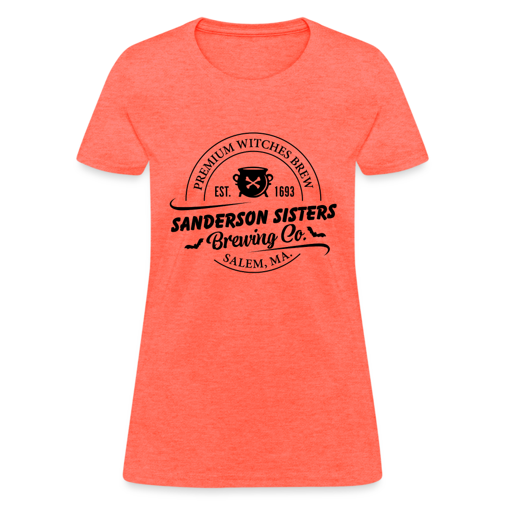 Sanderson Sisters Brewing : Women's T-Shirt - heather coral