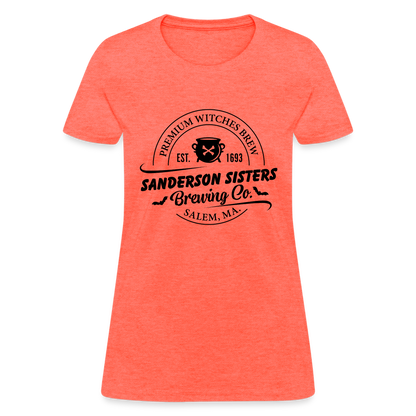 Sanderson Sisters Brewing : Women's T-Shirt - heather coral