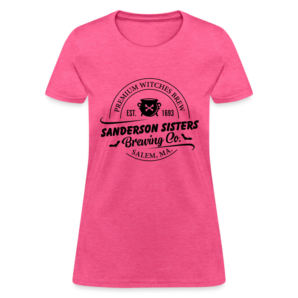 Sanderson Sisters Brewing : Women's T-Shirt - heather pink