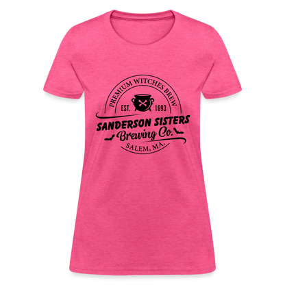 Sanderson Sisters Brewing : Women's T-Shirt - heather pink