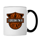 I DOn't Snore I Dream I'm A Motorcycle Coffee Mug