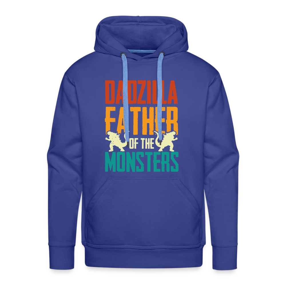 Dadzilla Father of the Monsters : Men’s Premium Hoodie - royal blue