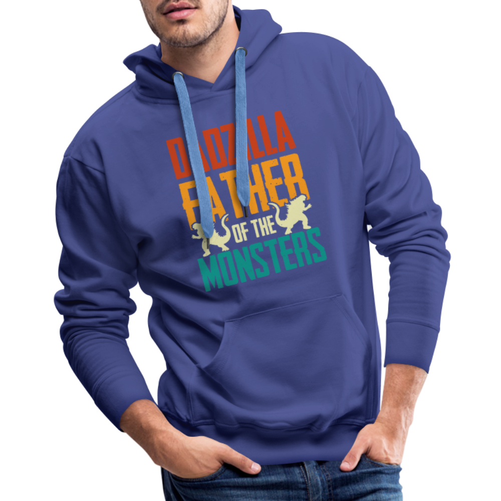 Dadzilla Father of the Monsters : Men’s Premium Hoodie - royal blue