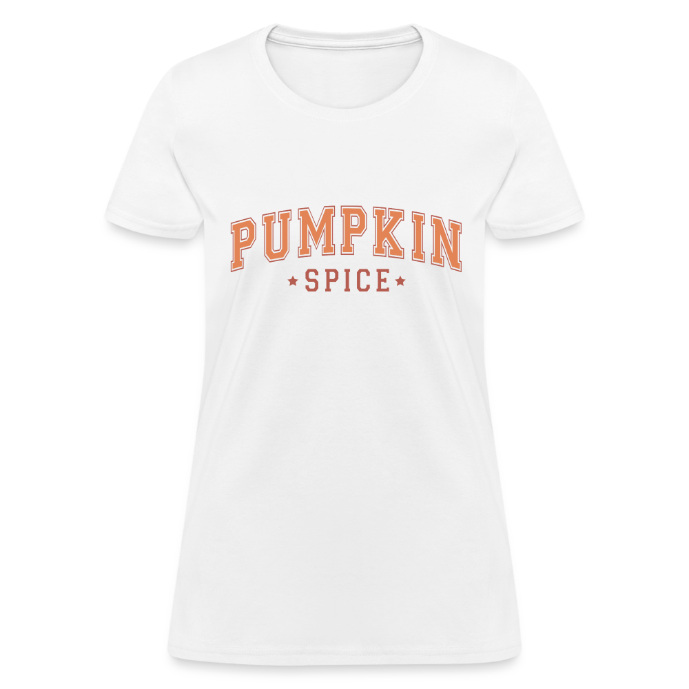 Pumpkin Spice Women's T-Shirt - white