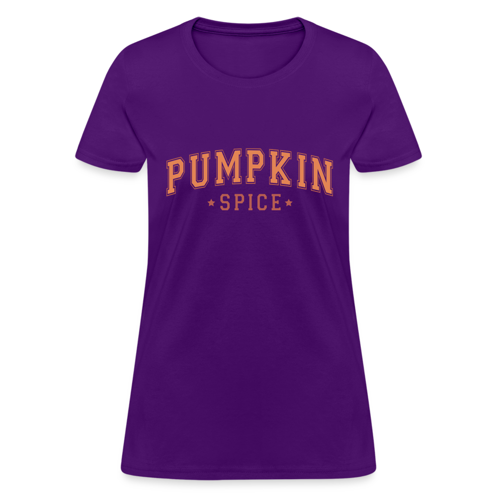 Pumpkin Spice Women's T-Shirt - purple