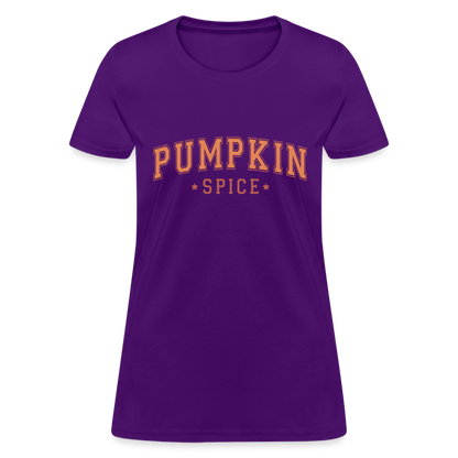 Pumpkin Spice Women's T-Shirt - purple