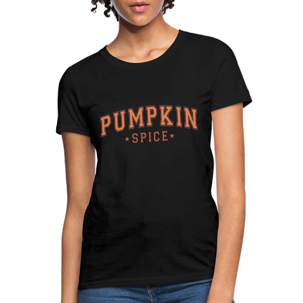 Pumpkin Spice Women's T-Shirt - black