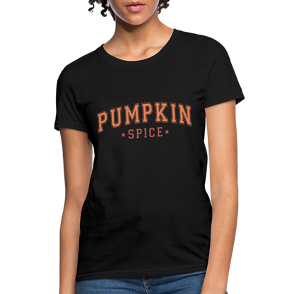 Pumpkin Spice Women's T-Shirt - black