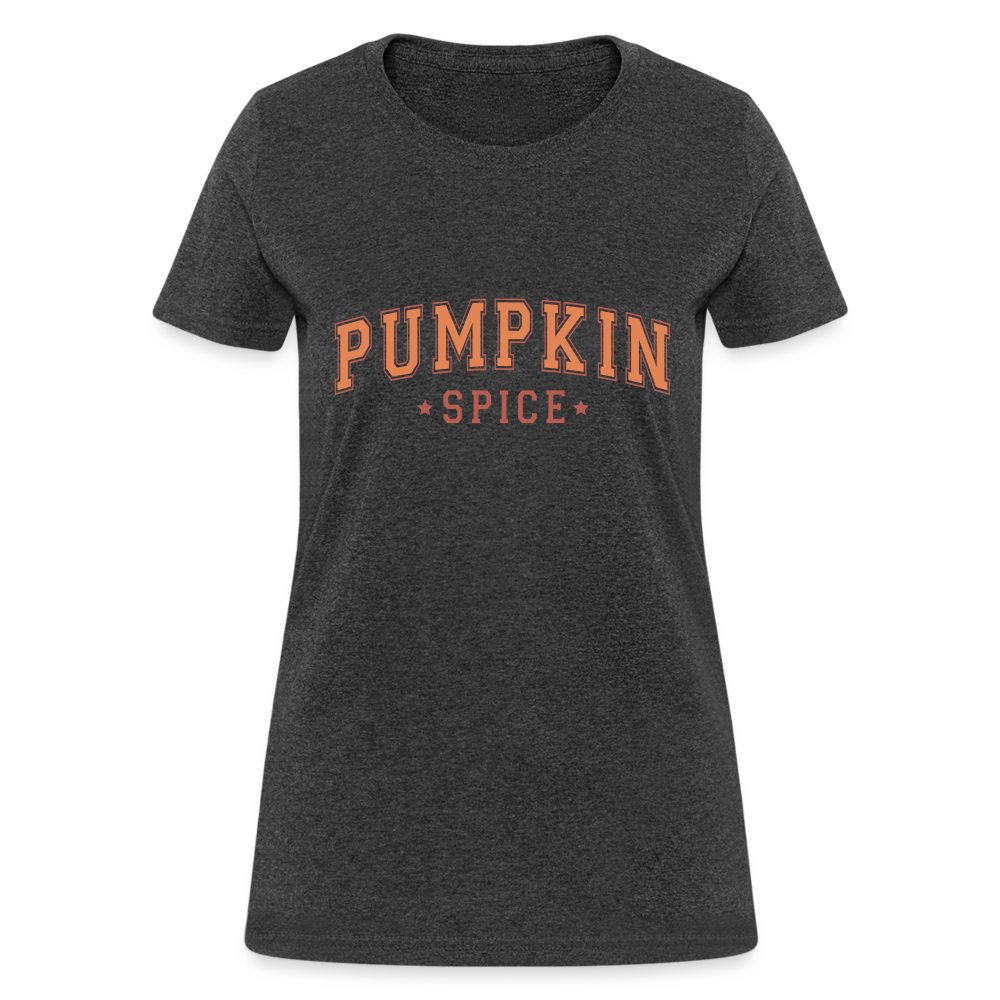 Pumpkin Spice Women's T-Shirt - heather black