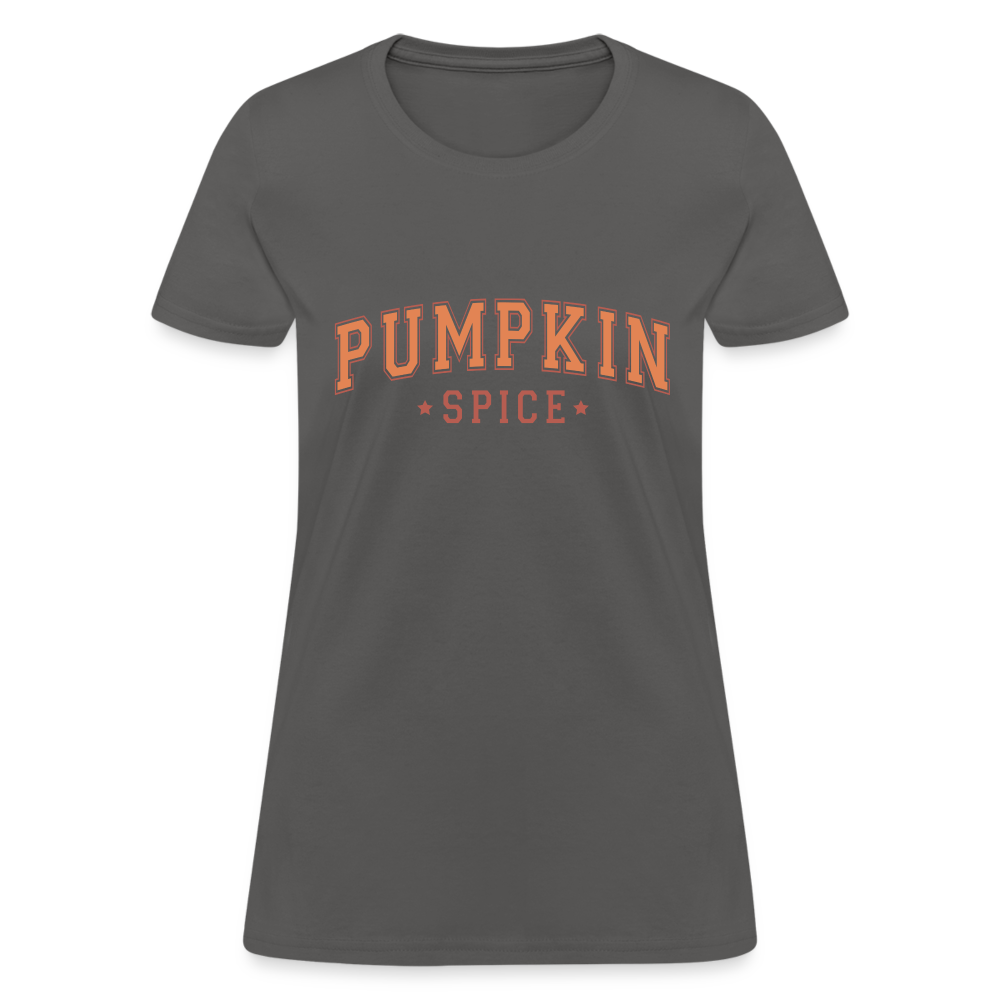 Pumpkin Spice Women's T-Shirt - charcoal