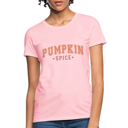 Pumpkin Spice Women's T-Shirt - pink