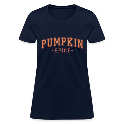 Pumpkin Spice Women's T-Shirt - navy