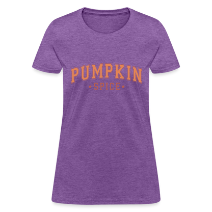 Pumpkin Spice Women's T-Shirt - purple heather