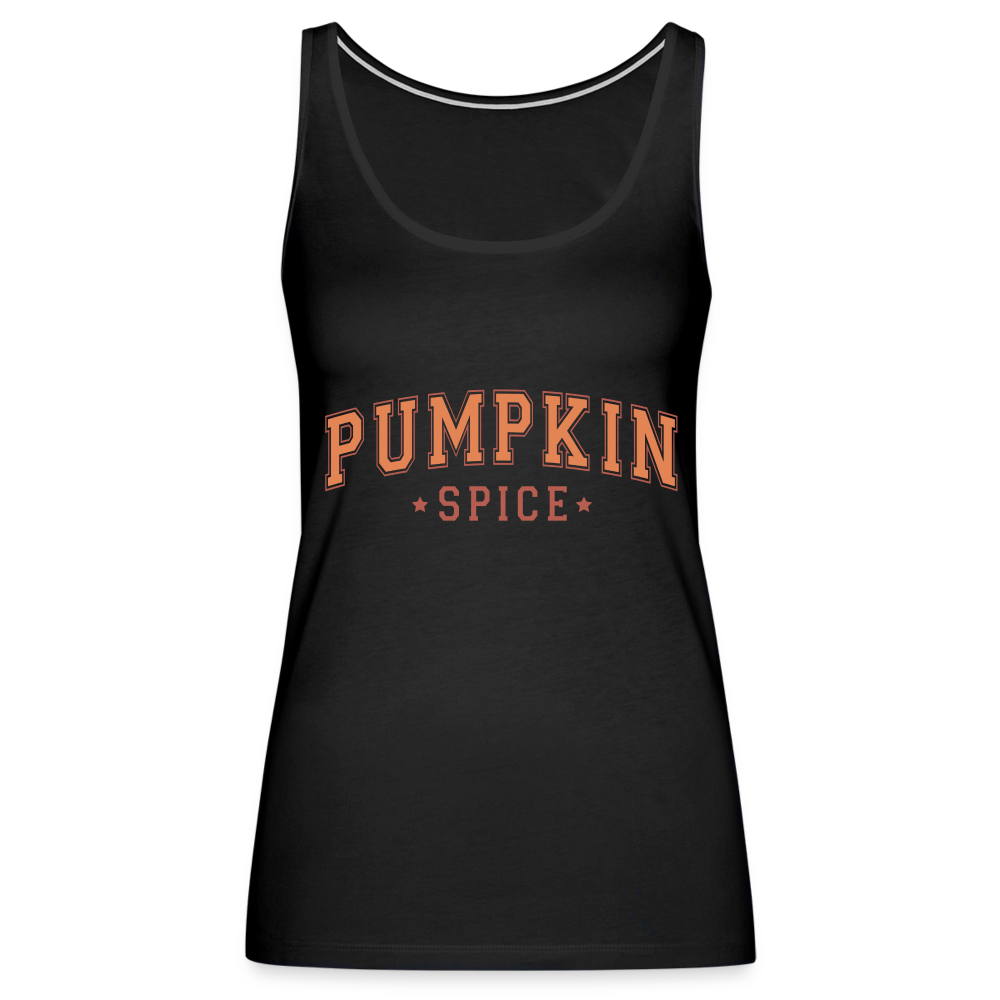 Pumpkin Spice Women’s Premium Tank Top - black