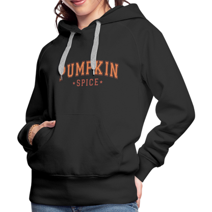 Pumpkin Spice Women’s Premium Hoodie - black